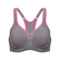 Soutien-gorge de sport pour femmes grandes tailles, haute performance, sans coutures, rembourré, confortable, pour la gym, le yoga, la course à pied, l'entraînement et le fitness