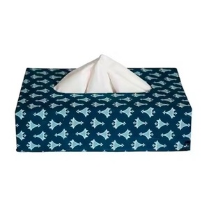 Boîte de papier de soie en bois support boîte de papier de soie à attrayant fini rectangulaire boîte à mouchoirs pour salon cuisine bureau utilisation décor - Product Image 5