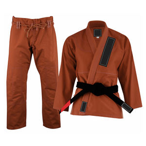 BJJ GI และเครื่องแบบของผู้ชายใส่สบายและทันสมัยสำหรับใช้ในชีวิตประจำวันและการฝึกคาราเต้ระบายอากาศได้ดีโลโก้ตามสั่ง - Product Image 3