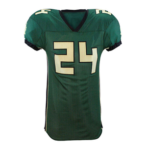 Uniforme de football américain pour jeunes Kit complet personnalisé par sublimation tissu en maille cousue équipement d'entraînement respirant - Product Image 2