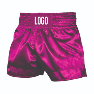 Venta al por mayor tendencia Unisex MMA Muay Thai Kickboxing Fight Shorts elástico estiramiento duradero secado rápido transpirable ropa de artes marciales - Product Image 3