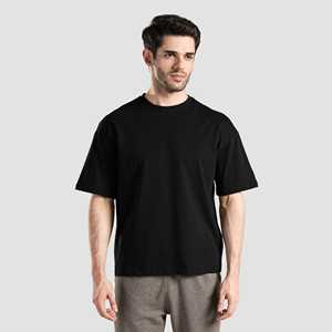 Meilleure qualité supérieure Poids lourd Épaule tombante Hommes Coupe surdimensionnée Fabricant OEM Pakistan quantité minimale de commande Streetwear Fournisseur de vêtements - Product Image 1