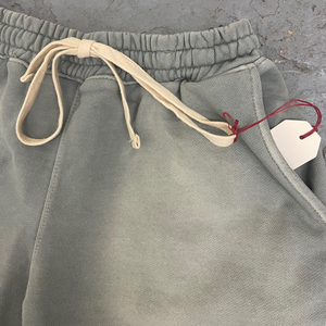 Entrenamiento gimnasio 2025 pantalones cortos de alta calidad lavados al sol pantalones cortos de peso pesado Jogging Vintage desgastados pantalones cortos lavados con ácido para hombre - Product Image 3