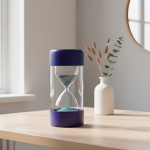 Meilleures ventes Sablier léger et portable de 30 ml en verre et bois au design nordique durable pour les petits moments critiques - Product Image 2