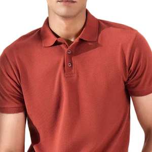 Haute qualité100 % coton personnalisé broderie Logo hommes polos décontracté marque ville polos maison hauts hommes polos - Product Image 2