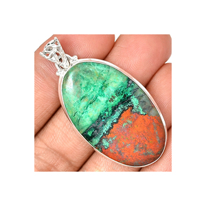 Pendentif Unique en argent Sterling 2022, mélange de Cuprite, fait à la main, à vendre, 925 - Product Image 5