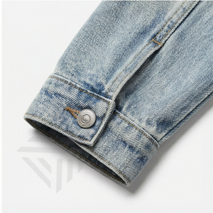 Chaqueta Vaquera Personalizable para Hombre, Relleno de Algodón, Tejido Transpirable, Suave y Cómoda, Chaqueta Vaquera para Hombre de Primera Calidad - Product Image 2