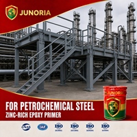 Primaire époxy liquide riche en zinc pour la protection industrielle contre la corrosion des structures en acier des usines pétrochimiques, haute teneur en solides