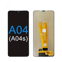 Untuk Penggantian Layar LCD Tinggi A04s/A04e yang Kompatibel, Garansi 1 Tahun, Layar Sentuh Digitizer LCD+Touch+Frame Original 100%