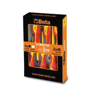 <b>Set</b> of 6 Slim Design <b>Screwdrivers</b> - Product Image 1