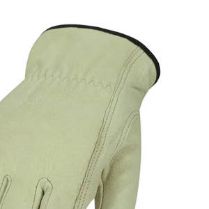 ราคาที่ดีที่สุดถุงมือหนังปลอดภัยมือโลโก้ที่กําหนดเองถุงมือขับรถผู้ชายคุณภาพเยี่ยม - Product Image 6