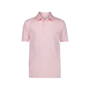 Logo Poliéster Color sólido Camisetas Uniforme Golf Polo Bordado Polo para hombres - Product Image 2