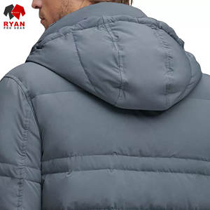 Chaqueta Acolchada Informal con Capucha Personalizada Ryan Pro Gear para Hombre, con Tejido Impermeable y Transpirable y Logotipo Personalizado - Product Image 6