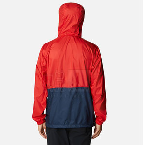 Hot Sale Men's <b>Winter</b> Windbreaker Jacket Hooded Collar with Front Logo Customizable High Quality OEM Service - Product Image 2