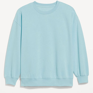 Femmes 2025 surdimensionné tricoté sweat décontracté à manches longues col rond pull haut pour l'hiver et l'automne coupe ample - Product Image 1