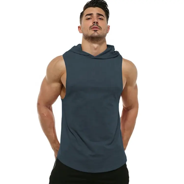 Custom Gym Workout Mouwloos Shirt Tank Top Mannen Bodybuilding Kleding Fitness Heren Vesten Muscle Mannen Tank Tops
