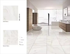 Design d'araignée naturelle 600x600mm Carreaux de sol vitrifiés nano polis brillants 60x60cm 2x2 PGVT GVT Porcelaine à usage intérieur - Product Image 5