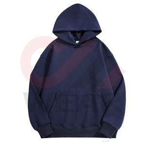 Sudaderas con Capucha Extra Grandes de Algodón 100% Tejido para Invierno, Estilo Casual Urbano, para Hombre y Mujer, con Logotipo Frontal, Transpirables y Ecológicas, Venta al Por Mayor - Product Image 6