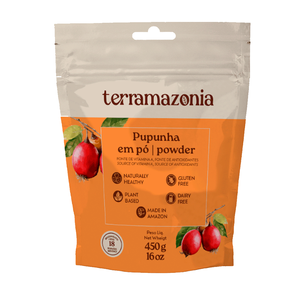 Poudre de Pupunha Terramazonia 450g, goût sucré, naturellement saine, à base de plantes, sans gluten, sans produits laitiers, en sachet, pour enfants et adultes - Product Image 1