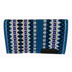 Tapis de selle et couvertures de spectacle en laine tissée à la main, style classique western – Essentiels confortables et durables pour l'équitation - Product Image 1