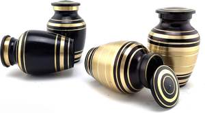 โกศแกะสลักดีสีน้ำเงินรอยัล - Product Image 4