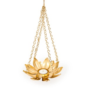 ของตกแต่งเทศกาลอีสเตอร์อะลูมิเนียมแกะสลักรูปทรง Diya สินค้ามาใหม่ขนาด12.7x12.7x5.1ซม. ทำจากโลหะมีให้เลือก - Product Image 3