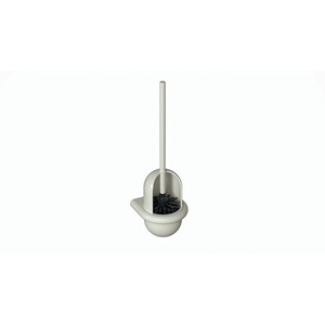 HEWI 477.20.100 Pure White Polyamide 99 Toilet <b>Brush</b> Set Premium Cleaning <b>Brushes</b> - Product Image 1