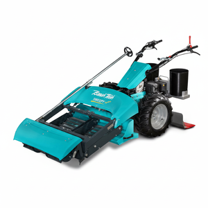 Tracteur de nettoyage de plage à propulsion moteur, balayeuse de déchets maritime manuelle - Product Image 3
