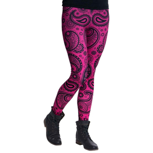 Best Design <b>Women's</b> Custom Gym <b>Leggings</b> High Quality Polyester Material Light Weight Sublimated Printed New Arrival Mid Waist - Product Image 1