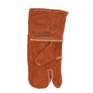 Vente en gros de gants de sécurité en cuir de vachette, résistants à la chaleur, pour travaux industriels et utilisation en extérieur - Product Image 2