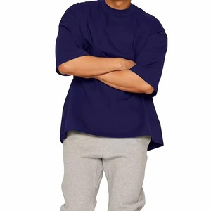 Camiseta de Hombre para Uso Diario, Color Único, Estilo Urbano, Algodón Suave al Tacto, Venta al por Mayor, Ropa Casual de Fábrica - Product Image 2