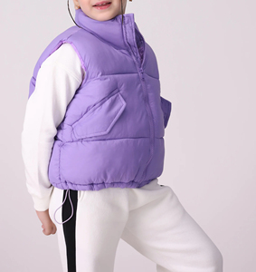 เสื้อกั๊กเด็กแบบไม่มีแขน ดีไซน์เองได้ สำหรับฤดูหนาว อุ่น น้ำหนักเบา เหมาะสำหรับกิจกรรมกลางแจ้ง ลำลอง ทำงาน สไตล์โมเดิร์น แฟชั่นสตรีท - Product Image 5