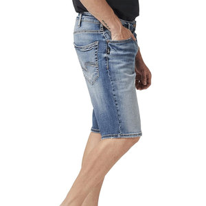 Pantalones cortos de mezclilla para hombre con logotipo personalizado, hechos de algodón, para adultos, fabricados en Pakistán. - Product Image 5