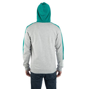 Sudaderas con capucha de invierno para hombre, 100% de algodón, Jersey grueso transpirable, logotipo bordado, logotipo personalizado a cuadros ecológico, superventas - Product Image 3