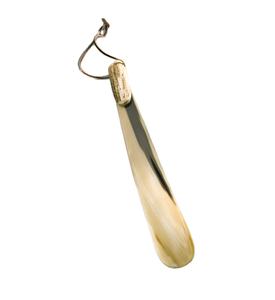 Véritable aide-chaussure en corne de buffle fabriqué à la main en bois naturel taille personnalisable accessoire prix usine cornes de boeuf - Product Image 1