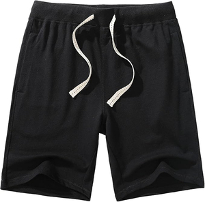 Nuevo estilo adultos uso al aire libre hombres pantalones cortos casuales de secado rápido hombres pantalones cortos casuales comodidad cintura elástica pantalones cortos para hombres - Product Image 4