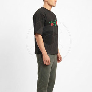 Camiseta Bordada de Primera Calidad, Algodón Suave, Ropa Casual, Estilo Diario, Moda, Camiseta Bordada para Hombre Más Vendida - Product Image 2