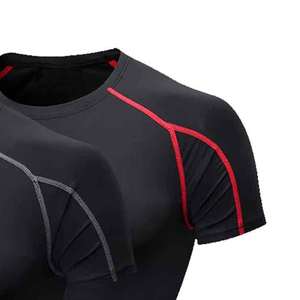 Rashguards de BJJ Personalizados, Ropa Deportiva Sublimada de Poliéster para Adultos, Rashguard Sublimado Personalizado para Hombre de Manga Corta - Product Image 5