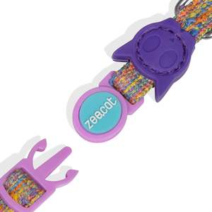 Collier pour chat rechargeable UFO avec fonction de sécurité détachable, en plastique TPU, motifs imprimés solides, style occidental tendance pour chiens - Product Image 4