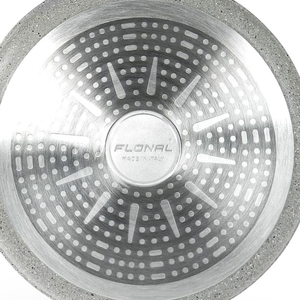 Poêle à crêpes antiadhésive de haute qualité, effet pierre, compatible avec toutes les plaques de cuisson, y compris l'induction, ustensiles de cuisine en granit fabriqués en Italie - Product Image 6