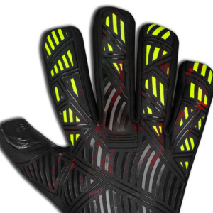Guantes de portero de fútbol profesional de alta calidad Material de cuero con protección de dedos para porteros - Product Image 4
