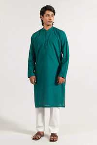 Alta calidad último diseño islámico afgano hombres Shalwar Kameez con bolsillo bajo MOQ hombres más vendidos Salwar Kameez para hombres niños - Product Image 5