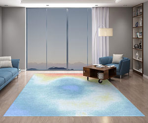 Ensemble de tapis persans modernes en laine, noués à la main, motif abstrait, écologiques, résistants au feu, épaisseur 12 mm, antidérapants - Product Image 1