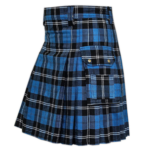 Kilts en tartan écossais | Tartan acrylique de 13oz disponible avec quantité minimale de commande Kilts textiles traditionnels musicaux au design personnalisé - Product Image 4