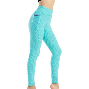 Leggings Deportivos de Cintura Alta, Sin Costuras, a la Moda, con Cintura Elástica, para Gimnasio, Yoga y Ejercicio - Product Image 2