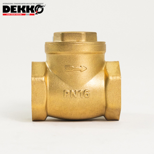 วาล์วบอลสปริงโลหะผสมทองแดง Dekko ขนาด 1/2 ถึง 3 4/4 นิ้ว สีบรอนซ์ สำหรับท่อน้ำไฮดรอลิก อุปกรณ์โลหะ รับประกัน 50 ปี - Product Image 6