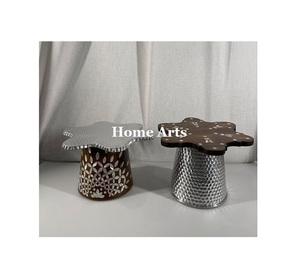 Soporte de madera para tartas con base de acero inoxidable martillado para accesorios de mesa, soporte para postres de Home Arts - Product Image 3