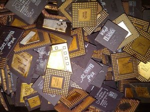 Ceramic CPU Scrap Gold Recovery for Electronic E Waste HMS Grade - Product Image 6