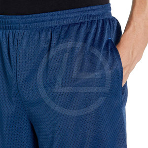 Short en maille athlétique pour homme avec poches latérales et tissu évacuant l'humidité Short de sport en maille pour homme avec coutures durables - Product Image 4