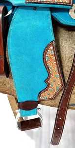 2024 selle de piste de cheval anglaise Durable personnalisée selle de course occidentale sur mesure en gros pour l'équitation - Product Image 5